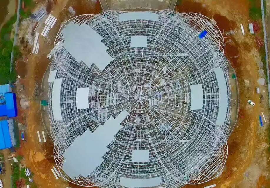 汕尾体育馆网架
